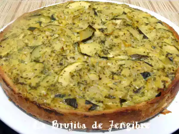 Receta Quiche de alcachofas y zapallitos italianos...un embrujo francés!!!