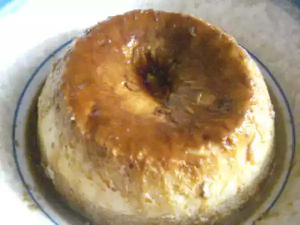Receta Flan de coco (fussion cook)