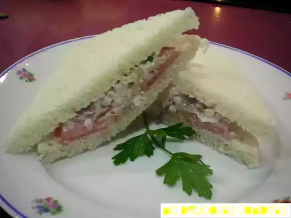 Receta Sándwich de bonito