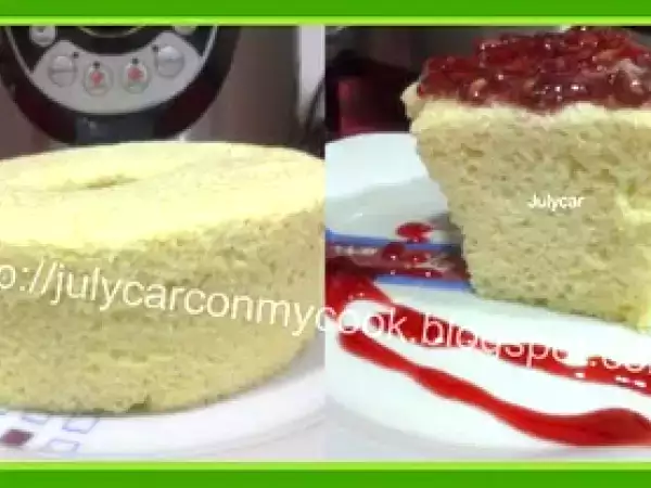 Receta Angel food olla gm d