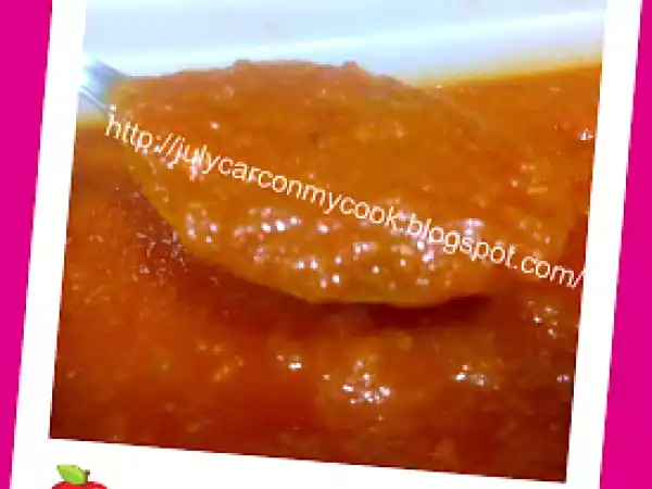 Receta Salsa de tomate en olla gm d