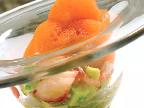 Receta Ceviche de carabineros