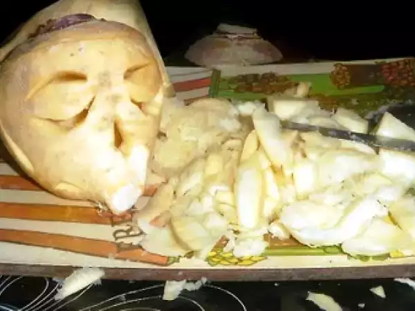 Receta Linternas de nabo para halloween