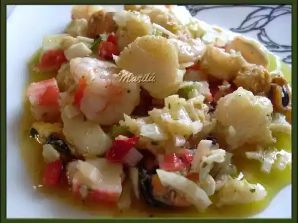 Receta Salpicón de rape