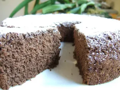 Receta Torta chiffon de cacao - cocoa chiffon cake