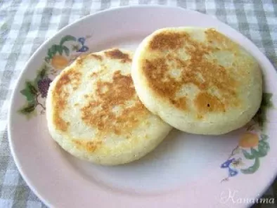 Receta Arepas de queso y mantequilla para el desayuno