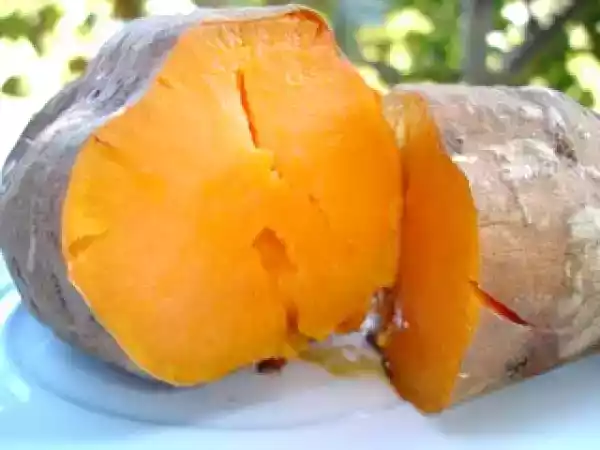 Receta Boniato asado al microondas