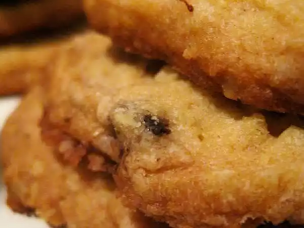 Receta Galletas de avena con chocolate blanco