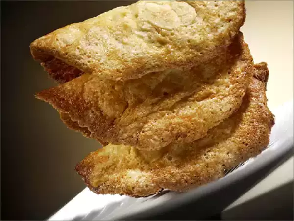 Receta Tejas de nueces