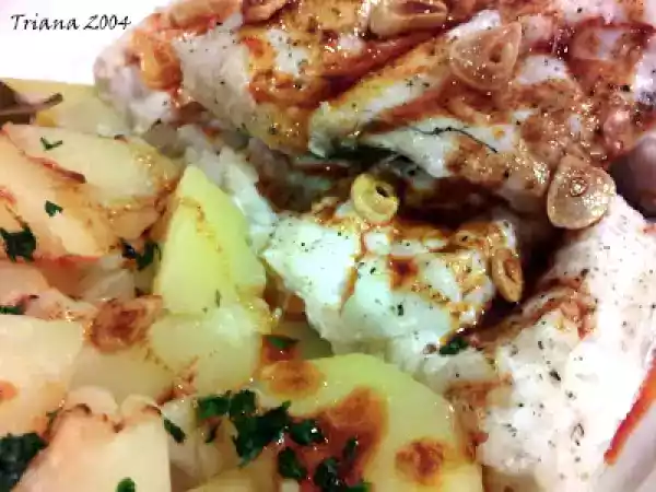 Receta Merluza con pimenton de la vera (thermomix)