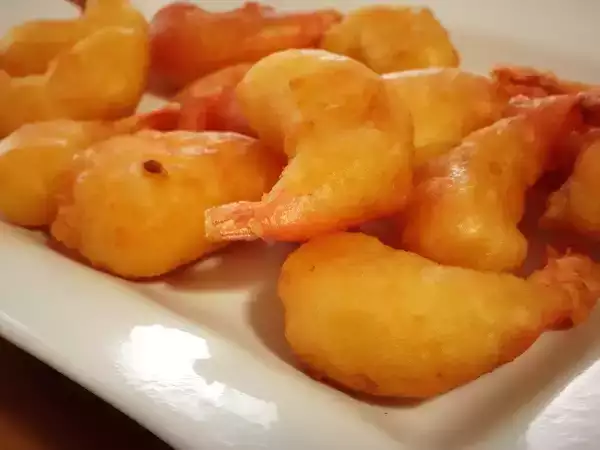 Receta Caballitos de gamba