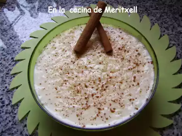 Receta Arroz con leche muy cremoso