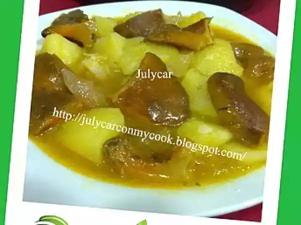 Receta Guiso de niscalos (revollon) olla gm d