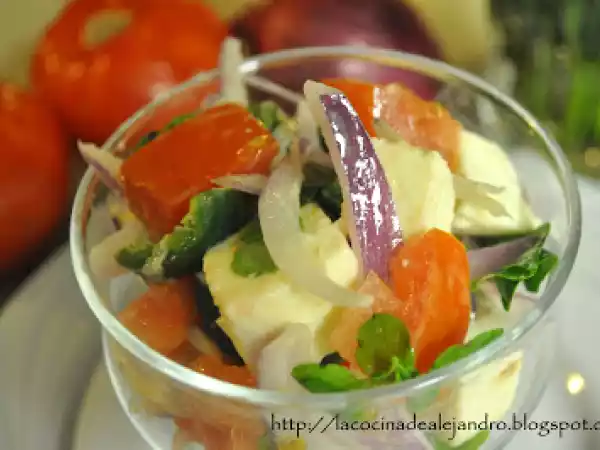 Receta K'allu de queso...