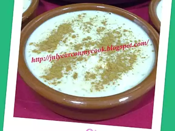 Receta Arroz con leche cremoso en 8 minutos olla gm d