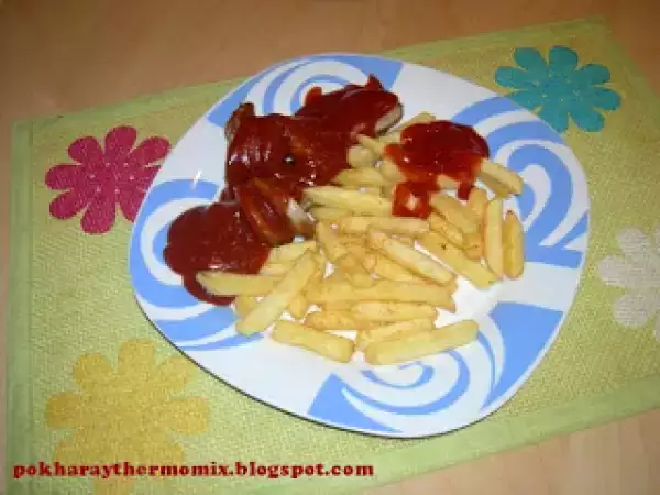 Receta Currywurst