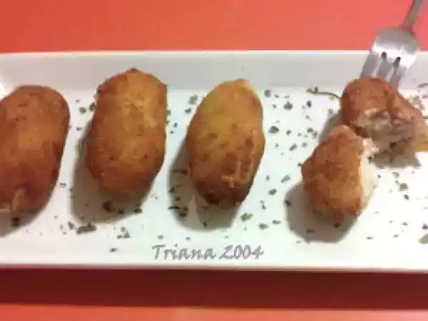 Receta Croquetas con jamon de jabugo
