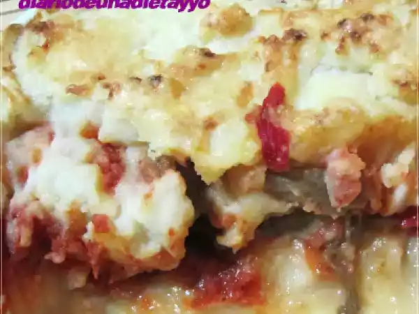 Receta Pastel de patata con verduras