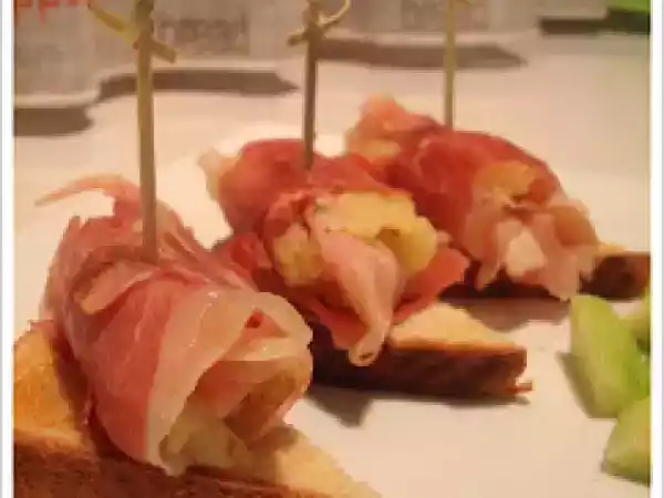Receta Pinchito de lacón