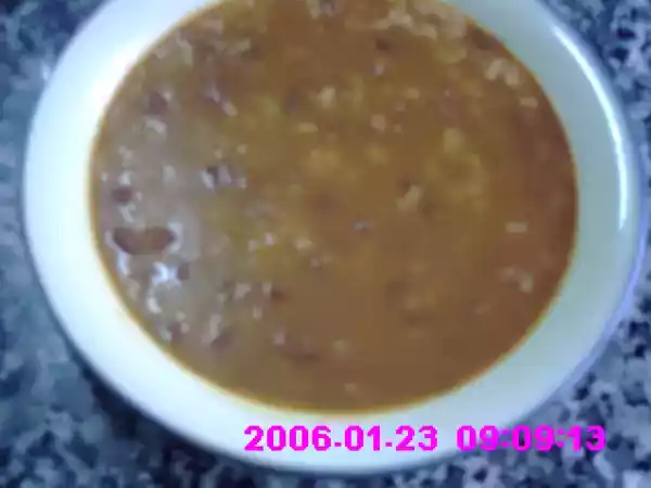 Receta Alubias pintas con arroz