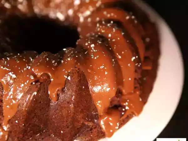 Receta Bundt de chocolate y pimienta de cayena