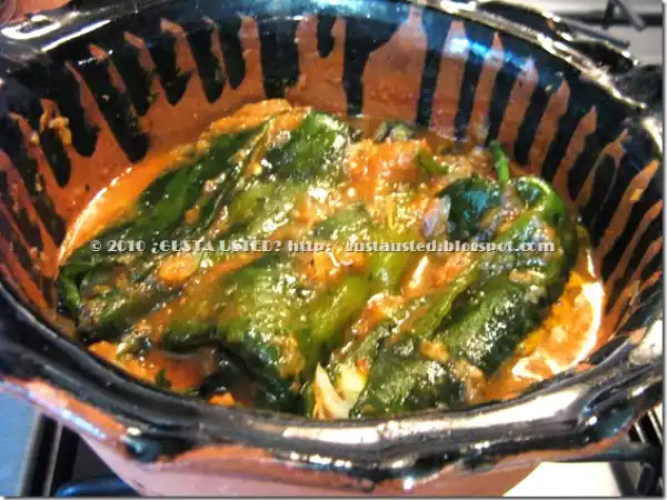 Receta Chiles rellenos de carne de res deshebrada nueva receta