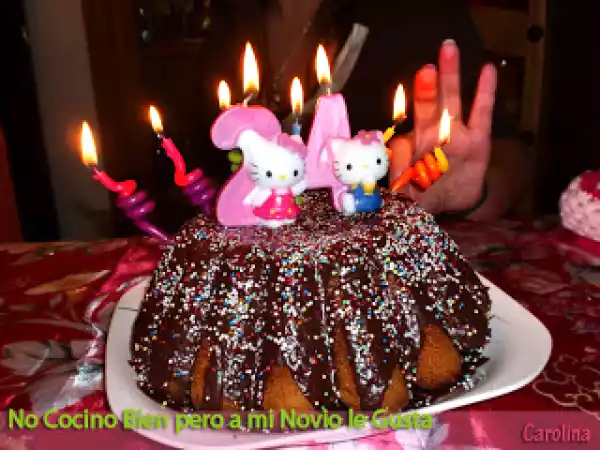 Receta Tarta 24 cumpleaños