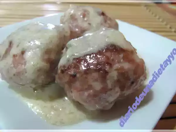 Receta Albóndigas al roquefort espres