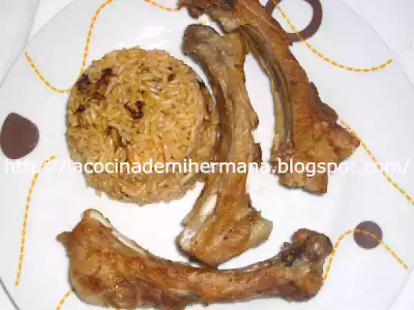 Receta Costillas de cerdo asadas