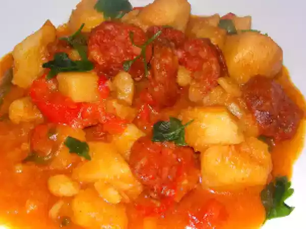 Receta Patatas extremeñas