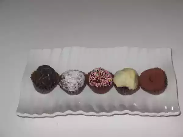 Receta Trufas de cava