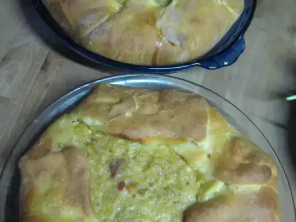 Receta El mejor pie de cebolla (del mundo)