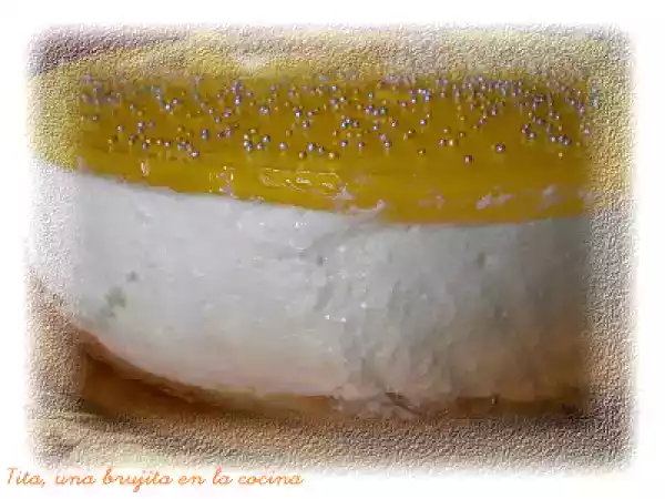 Receta Tarta mousse de cava al limón