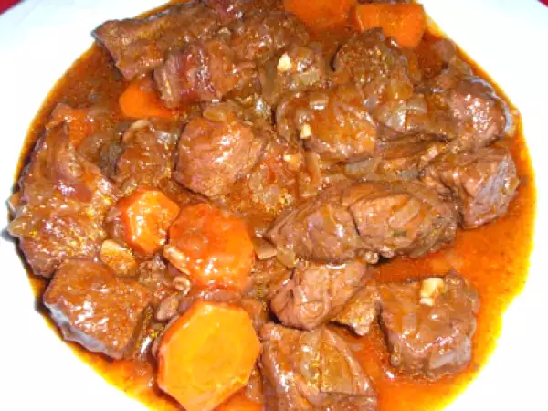 Receta Gulasch tradicional