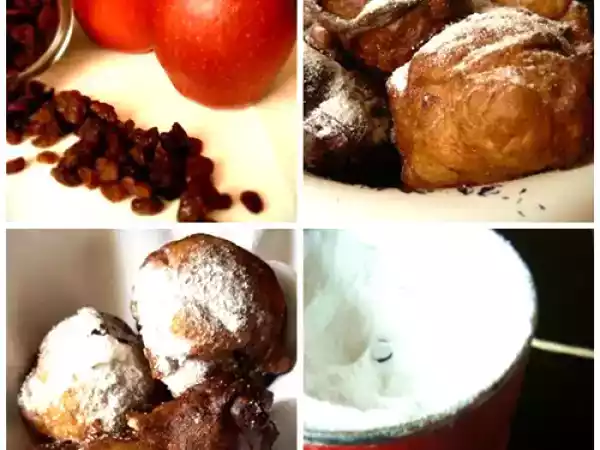 Receta Oliebollen o donuts holandeses