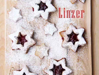 Receta Linzer cookies
