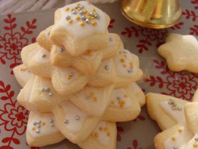 Receta Arbolitos de navidad de galletas