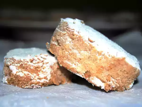 Receta Polvorones de almendra