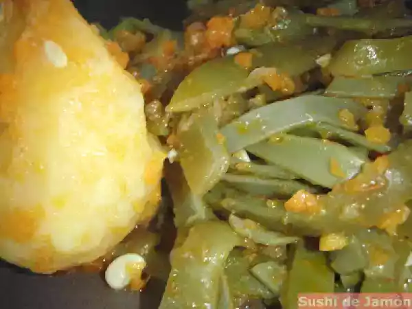 Receta Judias verdes guisadas