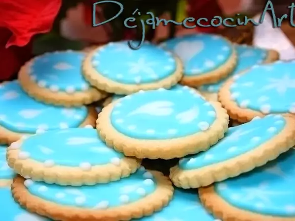 Receta Galletas glaseadas