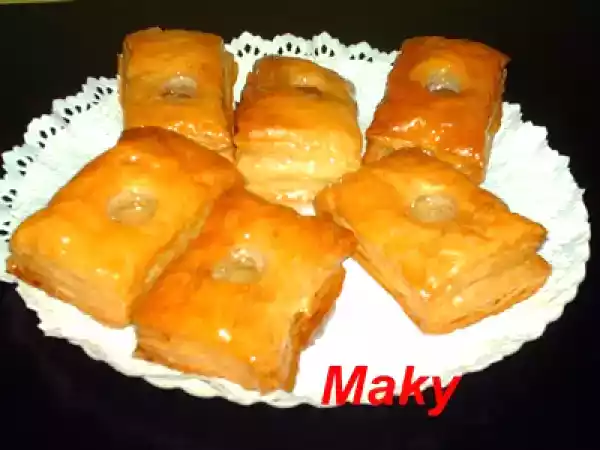 Receta Hojaldres de astorga