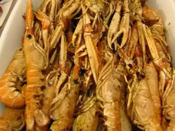 Receta Cigalas a la plancha