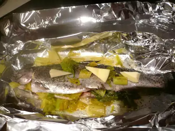 Receta Una trucha distinta