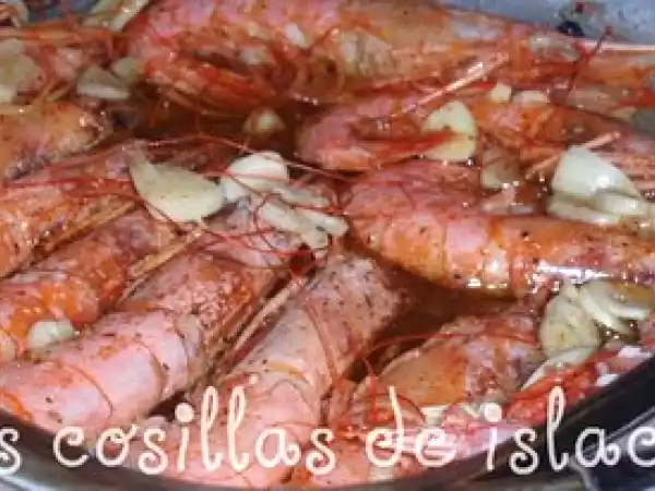 Receta Gambones al whisky