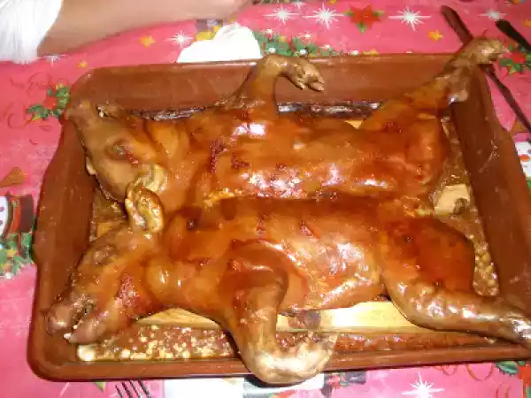 Receta Cochinillo al horno