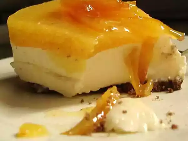 Receta Cheescake cítrico (sin horno)