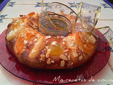 Receta Roscón de Reyes con masa madre