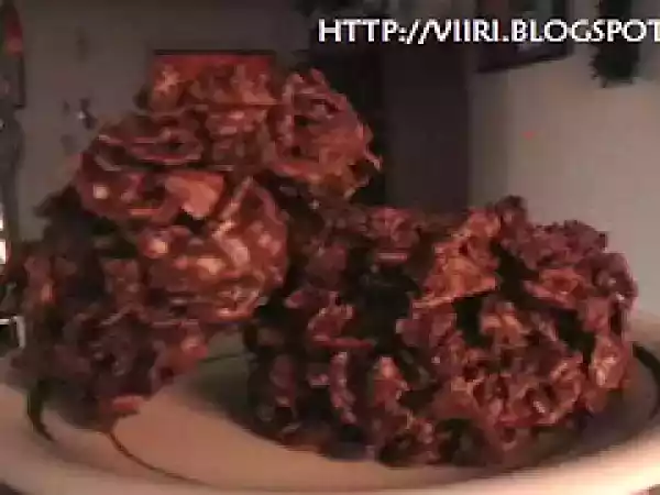 Receta Enjambres de chocolate...