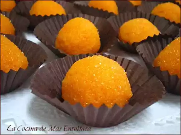 Receta Bolitas de naranja