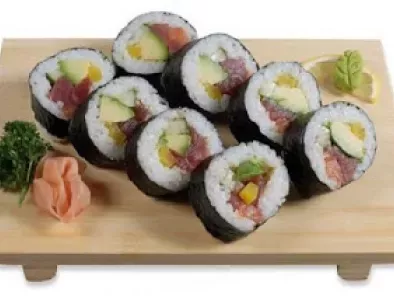 Receta Futomaki - sushi